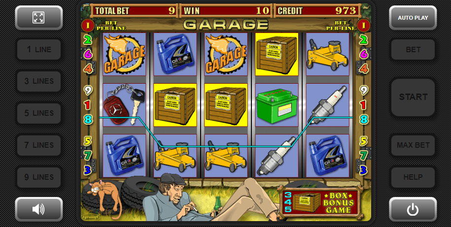 Temática del juego: Garage o taller mecánico